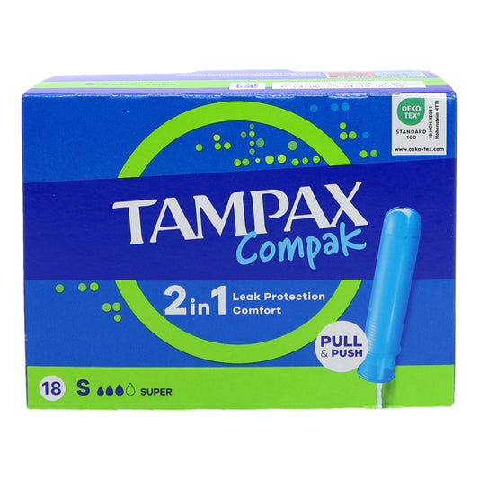Tampax Compak 18s Super