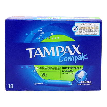 Tampax Compak 18s Super