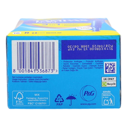 Tampax Compak Pearl 16s Regular