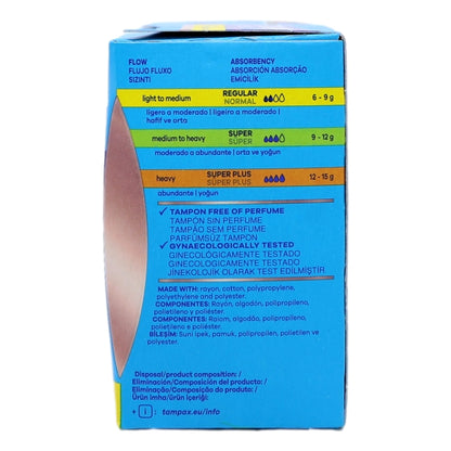Tampax Compak Pearl 16s Regular