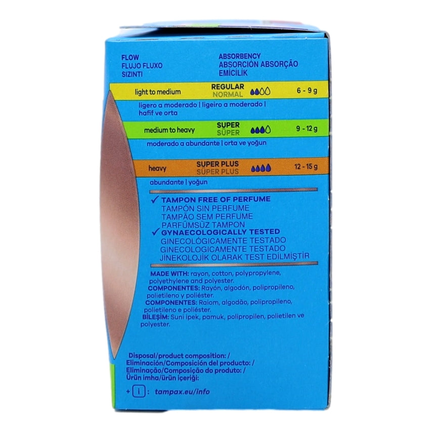 Tampax Compak Pearl 16s Super