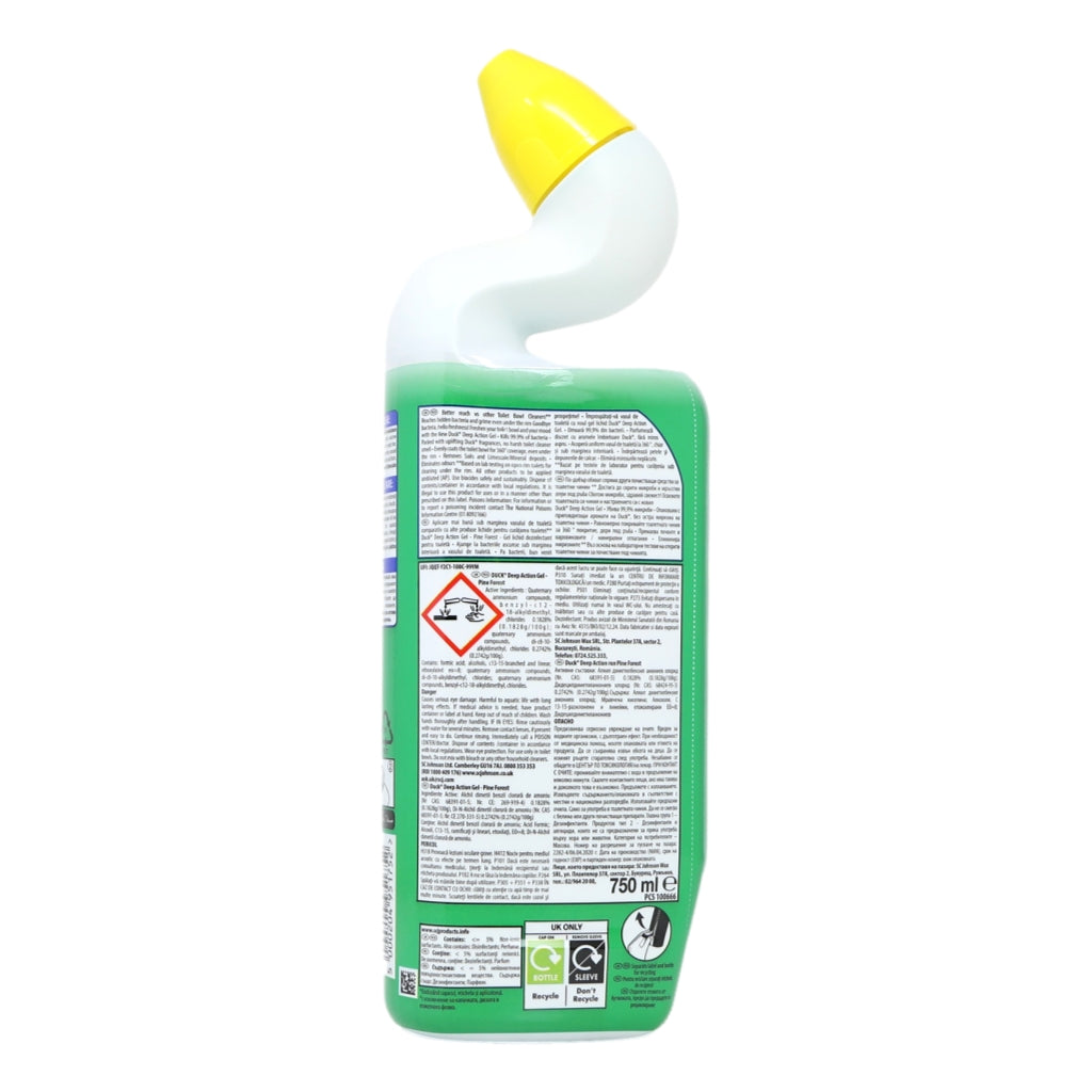 Toilet Duck Deep Action Gel 750ml Pine