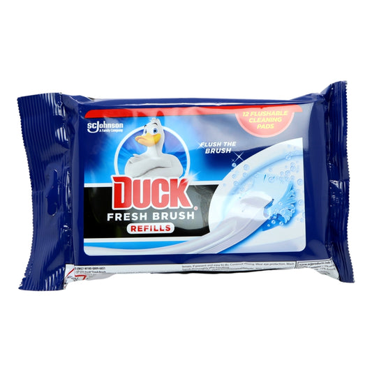 Toilet Duck Fresh Brush 1pk Refill Flushable Cleaning Pads
