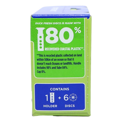 Toilet Duck Fresh Disc Holder Starter Pack 6pk Lime