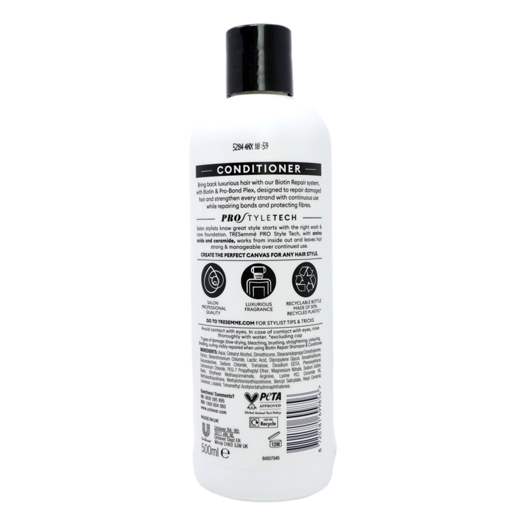 TRESemme Conditioner 500ml Biotin Repair