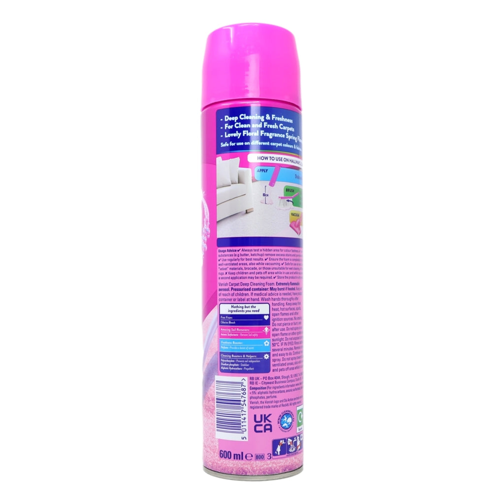 Vanish Oxi-Action 600ml Power Foam