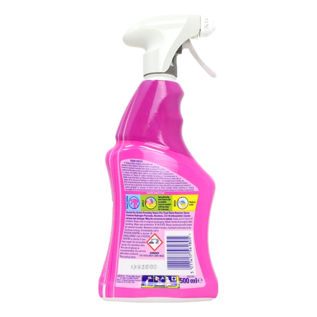 Vanish Oxi Action Spray 500ml Multi Stain