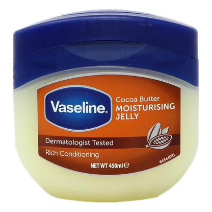 Vaseline Petroleum Jelly 450ml Cocoa Butter - Export