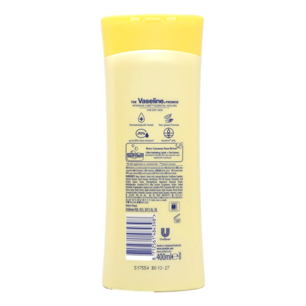Vaseline Lotion 400ml Essential Healing