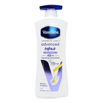 Vaseline Lotion 600ml Advanced Repair - Not for sale in USA, Canada and GCC countries.