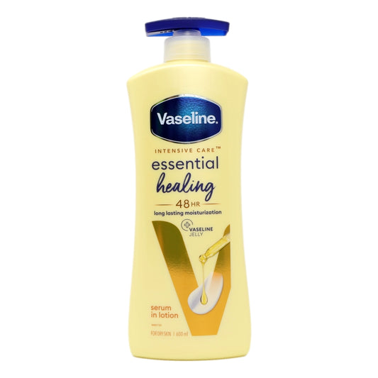 Vaseline Lotion 600ml Essential Healing - Not for sale in USA, Canada and GCC countries.