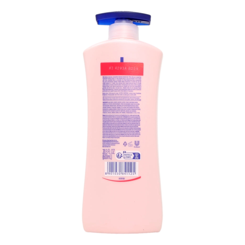 Vaseline Lotion 600ml Daily Brighten
