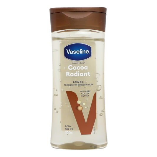 Vaseline Body Oil 200ml Cocoa Radiant