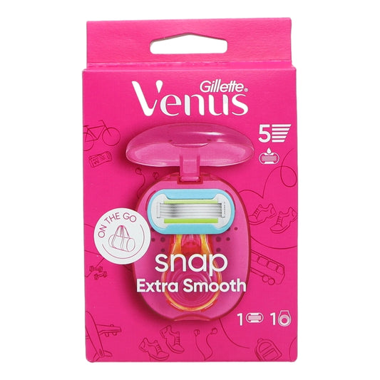 Gillette Venus Snap Razor With Pink Case