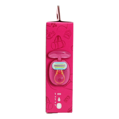 Gillette Venus Snap Razor With Pink Case