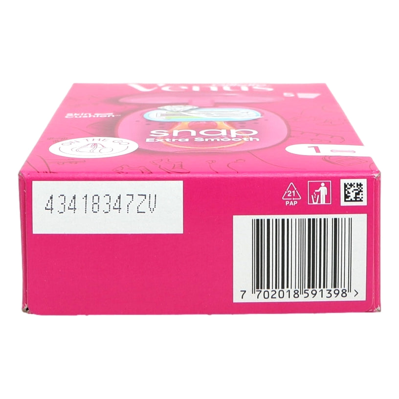 Gillette Venus Snap Razor With Pink Case