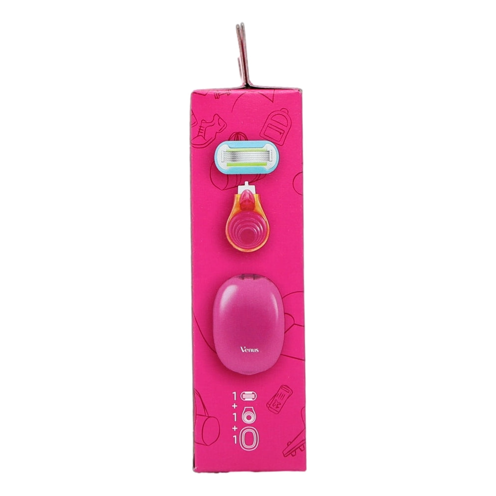 Gillette Venus Snap Razor With Pink Case