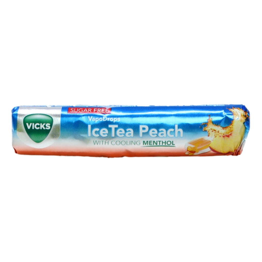 Vicks Vapodrops 42g Peach Ice Tea (MED)