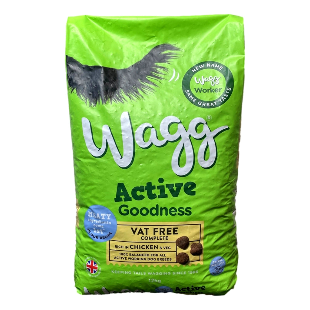 Wagg Active Goodness Dry Dog Food 12kg Chicken