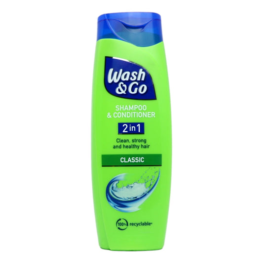 Wash & Go Shampoo 2in1 400ml Classic