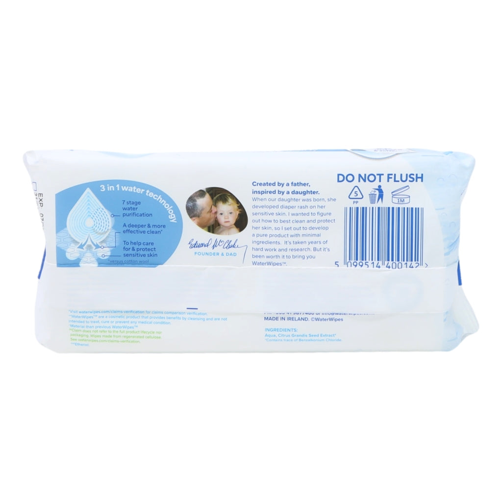 Waterwipes Bio Baby Wipes 60's Sensitive