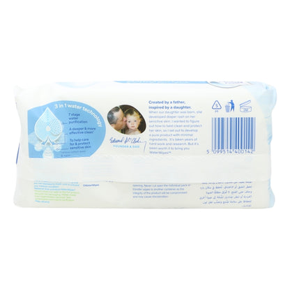 Waterwipes Bio Baby Wipes 60's Sensitive (GB & AR Text)