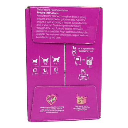 Whiskas 1+ Adult Wet Cat Food Pouches Meaty Meals In Jelly