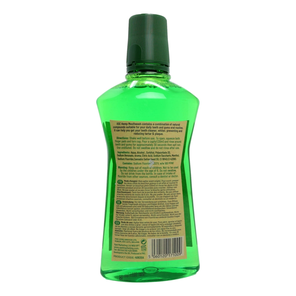 XOC Hemp Mouthwash