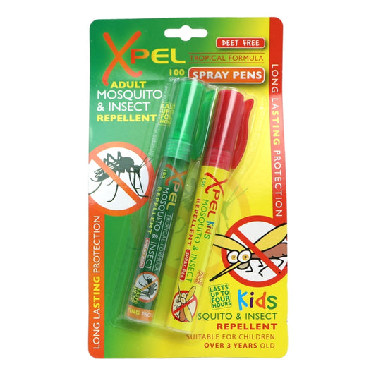 Xpel Pen Spray Twin Set (Adult & Kids)  [ROC]