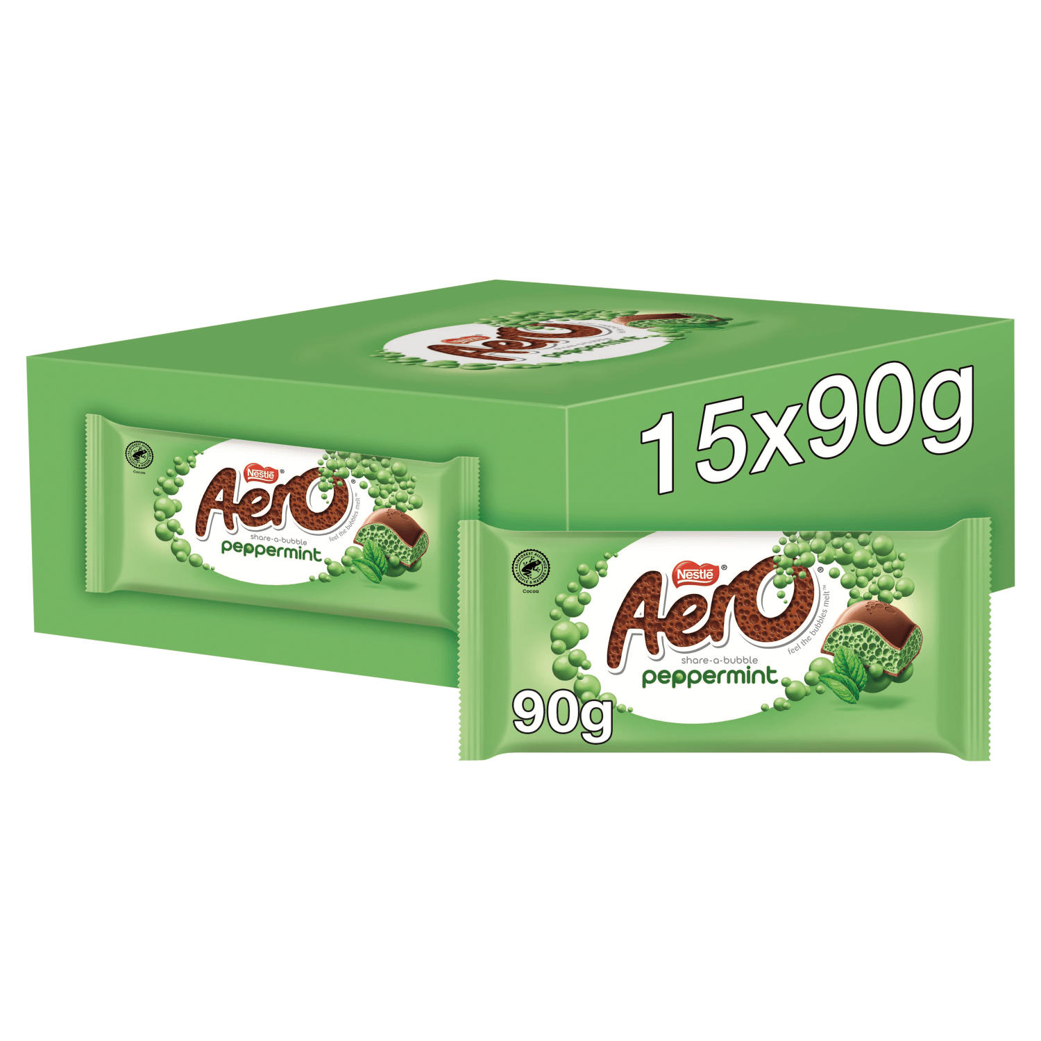Aero Delightful Delightful Peppermint 90g - UK Food & Drink - 7613039869123