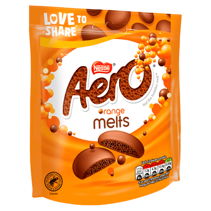 Aero Orange Melts 86g - UK Food & Drink - 7613287899002