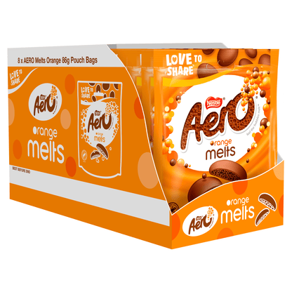 Aero Orange Melts 86g - UK Food & Drink - 7613287899002