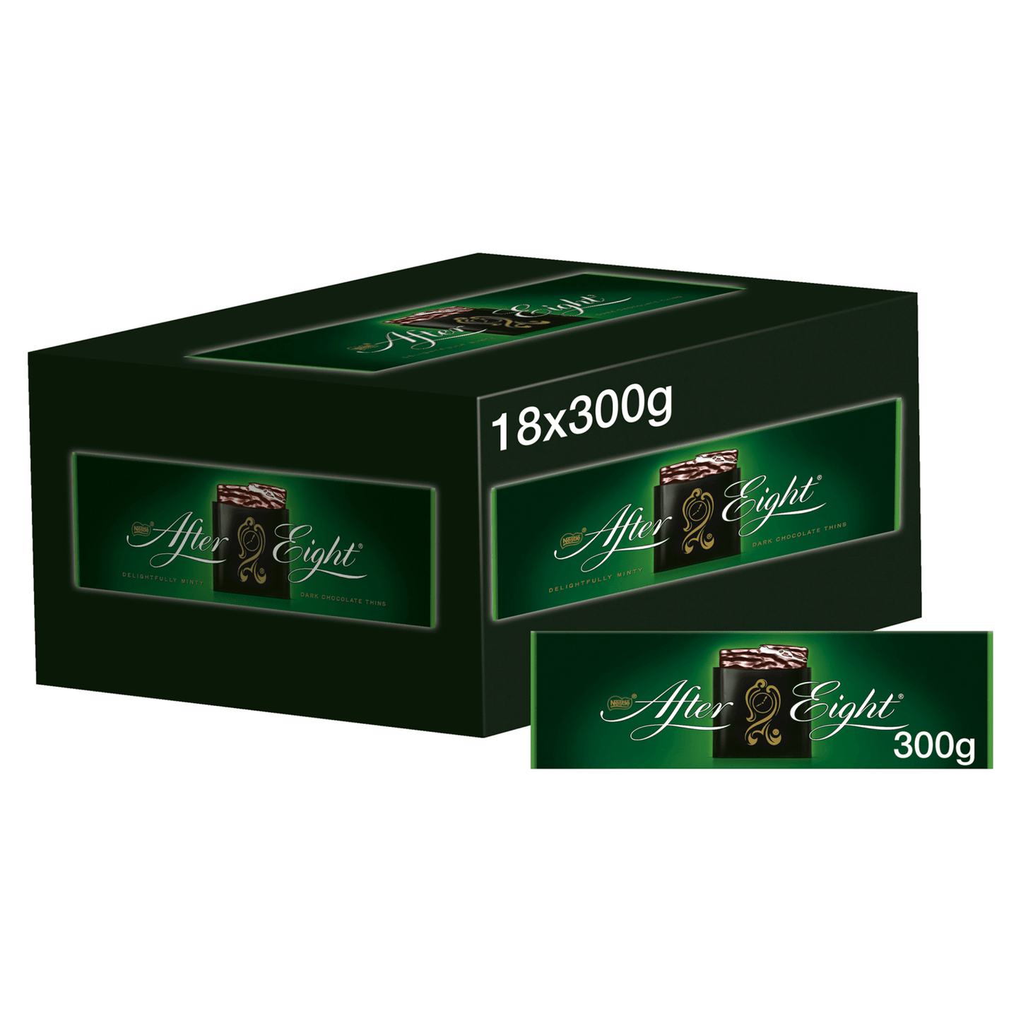 After Eight Delightfully Minty Dark Chocolate Thins 300g - UK Food & Drink - 5000426171518