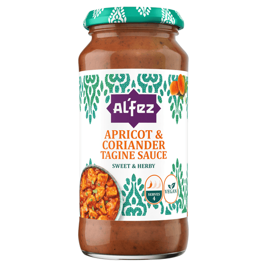 Al'Fez Apricot & Coriander Tagine Sauce 450g - UK Food & Drink - 5010338000141