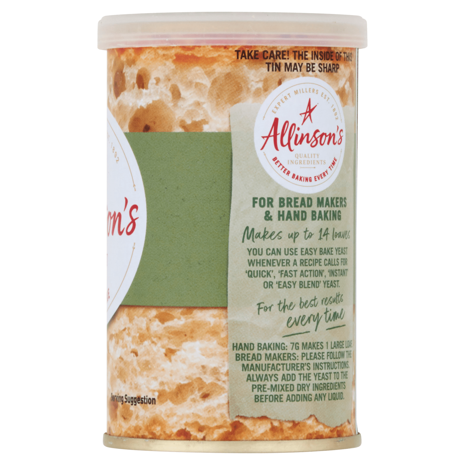 Allinson's Easy Bake Yeast 100g - UK Food & Drink - 5010067373417