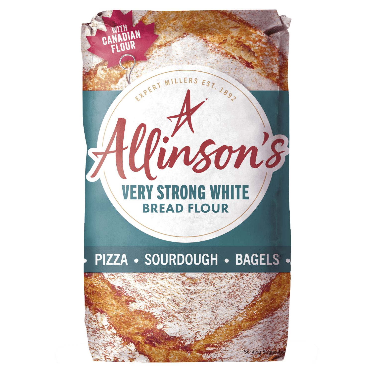 Allinson's Very Strong White Bread Flour 1kg - UK Food & Drink - 5010067371994