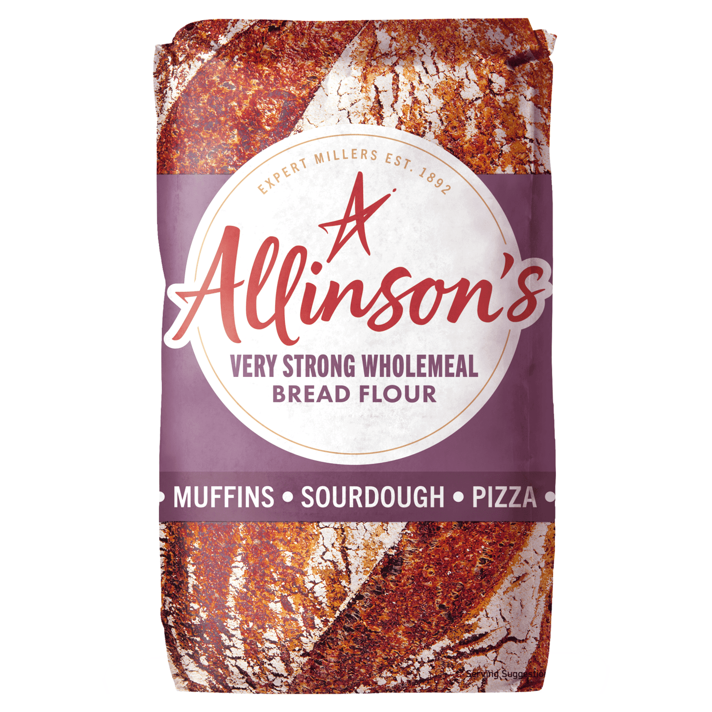 Allinson's Very Strong Wholemeal Bread Flour 1kg - UK Food & Drink - 5010067372533