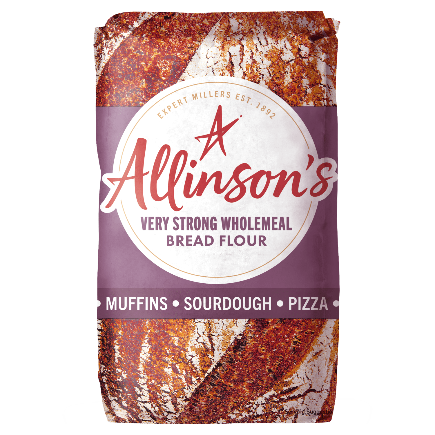 Allinson's Very Strong Wholemeal Bread Flour 1kg - UK Food & Drink - 5010067372533