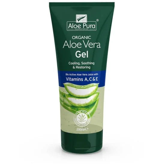 Aloe Pura Aloe Vera Gel + Vit A C & E - UK Food & Drink - 5029354002633