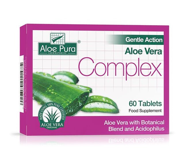 Aloe Pura Gentle Action Complex Tablets - UK Food & Drink - 5029354011475