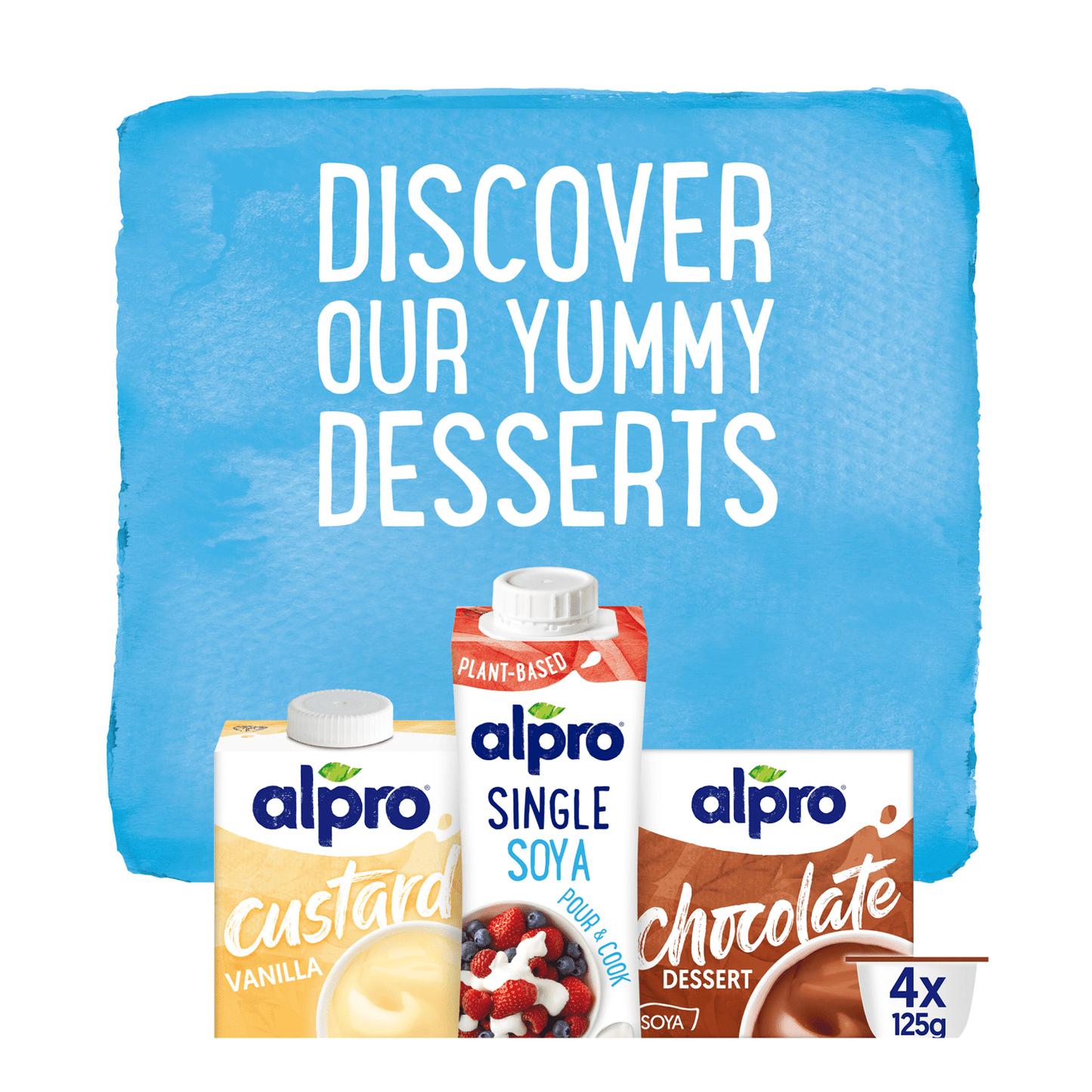 Alpro Custard Vanilla Flavour 525g - UK Food & Drink - 5411188128977
