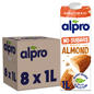 Alpro No Sugars Nutty Almond 1L - UK Food & Drink - 5411188112709