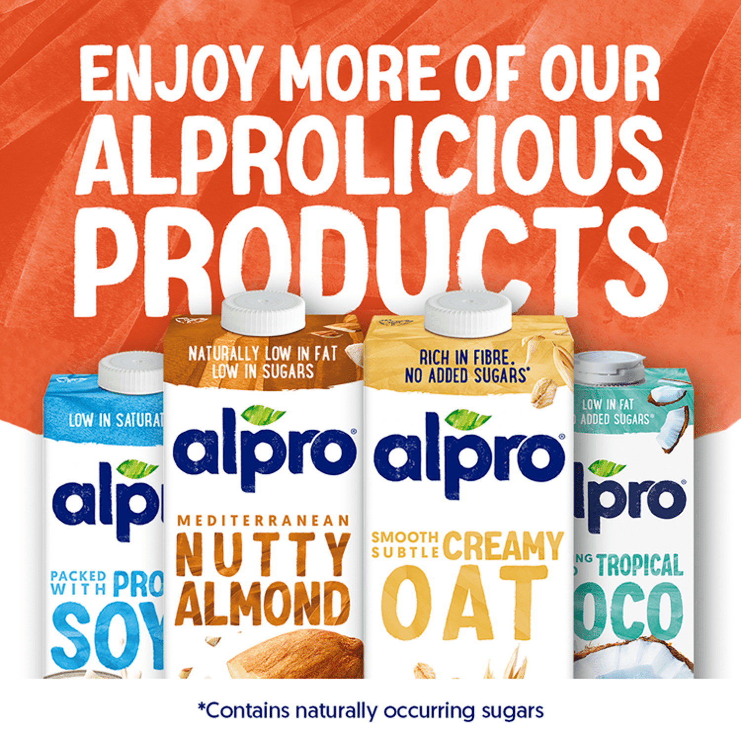 Alpro No Sugars Soya 1L - UK Food & Drink - 5411188079996