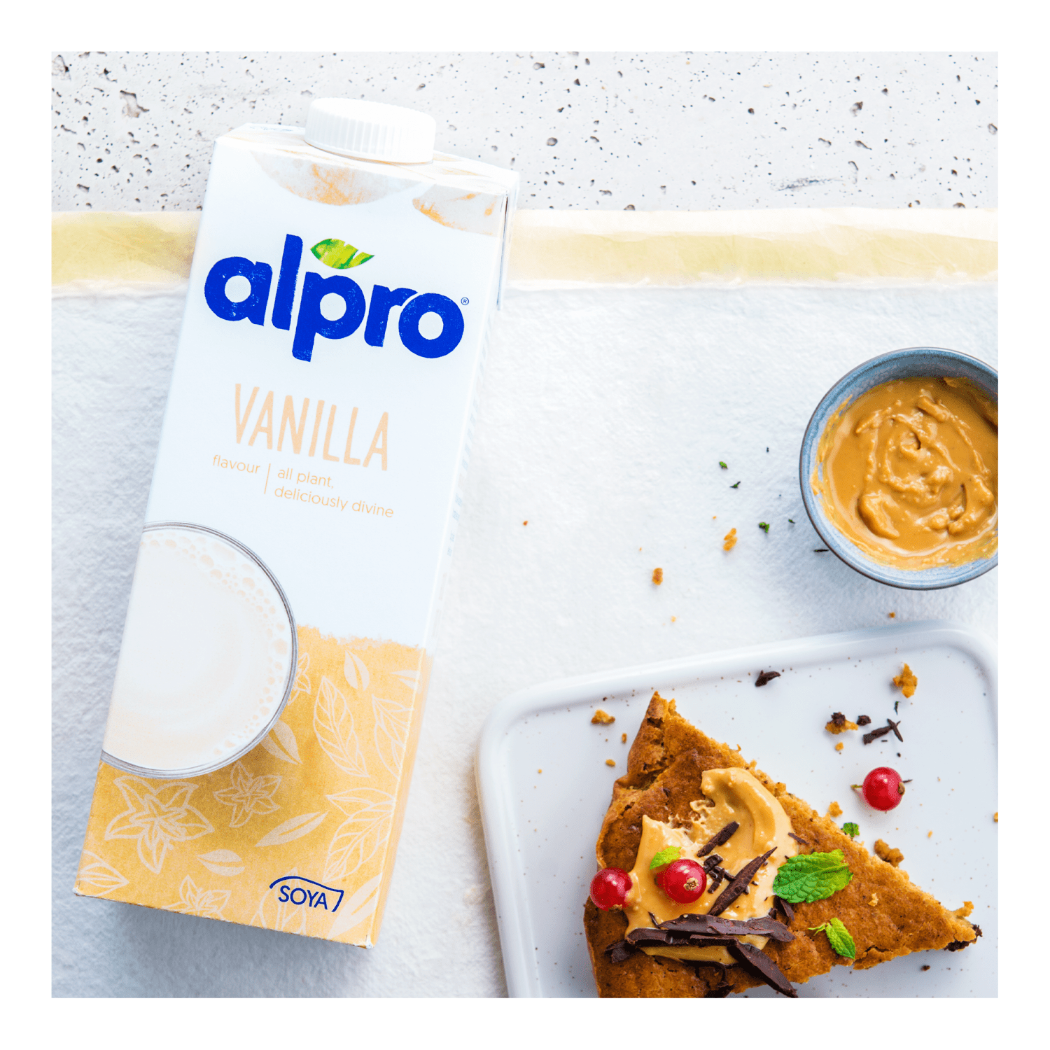 Alpro Subtly Smooth Vanilla Flavour 1l - UK Food & Drink - 5411188300243