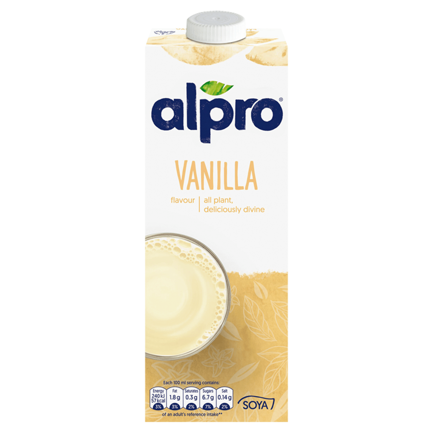 Alpro Subtly Smooth Vanilla Flavour 1l - UK Food & Drink - 5411188300243