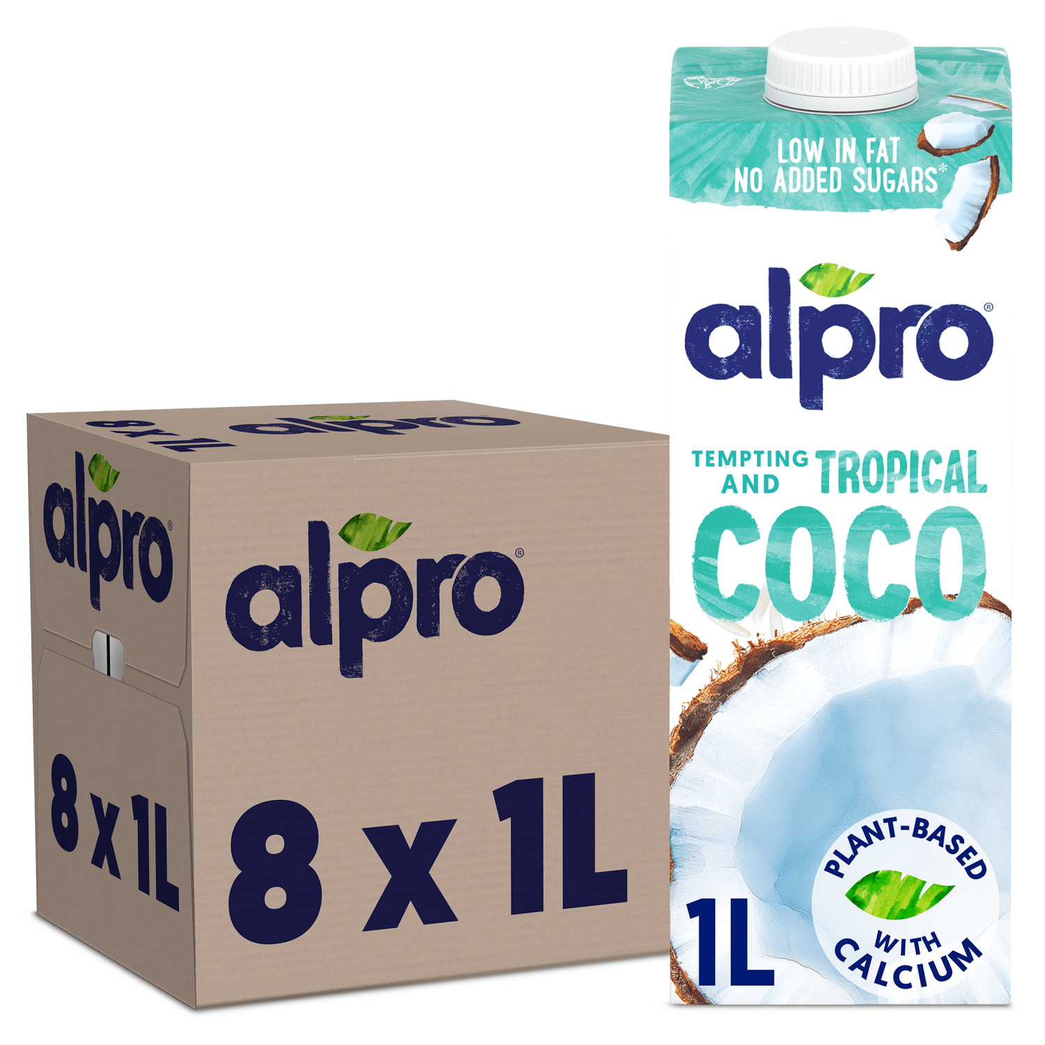 Alpro Tempting and Tropical Coco 1L - UK Food & Drink - 5411188116592