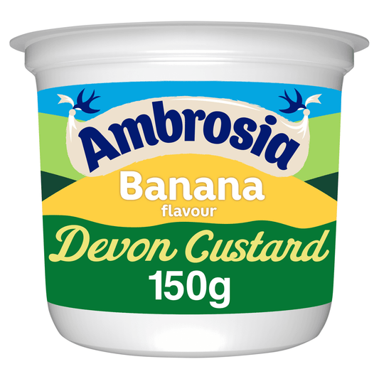 Ambrosia Banana Flavour Devon Custard 150g - UK Food & Drink - 96169537