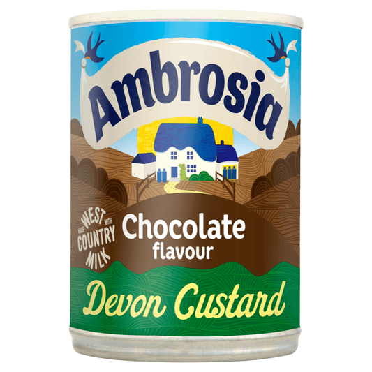 Ambrosia Chocolate Flavour Devon Custard 400g - UK Food & Drink - 5000354912542