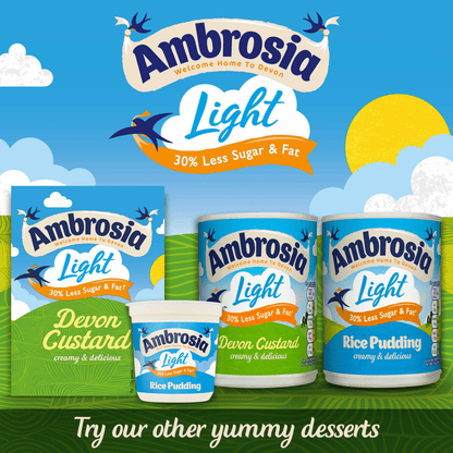 Ambrosia Low Fat Custard Can 400g - UK Food & Drink - 5000354800887
