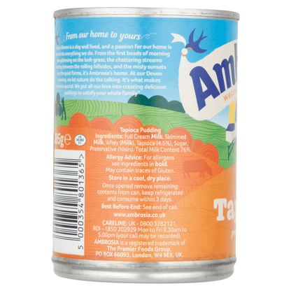 Ambrosia Tapioca 385g - UK Food & Drink - 5000354801365